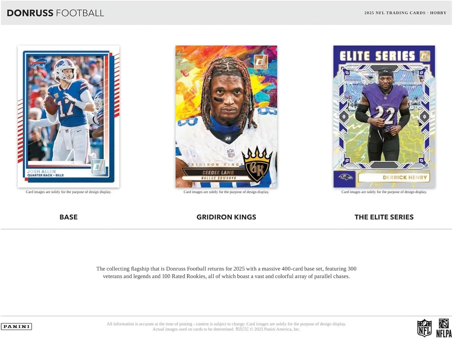 Panini 2025 Donruss Football Hobby Box image 2