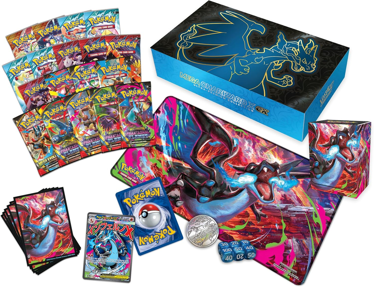 Pokémon TCG: Mega Charizard X ex Ultra-Premium Collection image 1