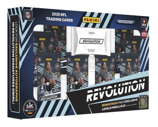 Panini 2025 NFL Revolution Football Trading Card Bundle image 0