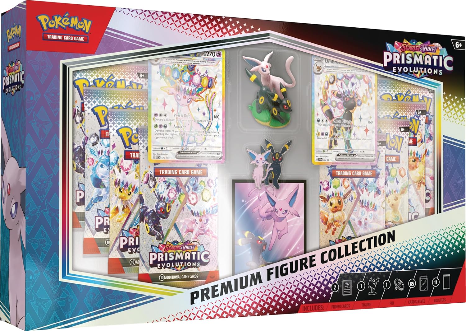 Pokémon TCG: Scarlet & Violet Prismatic Evolutions Premium Figure Collection image 1