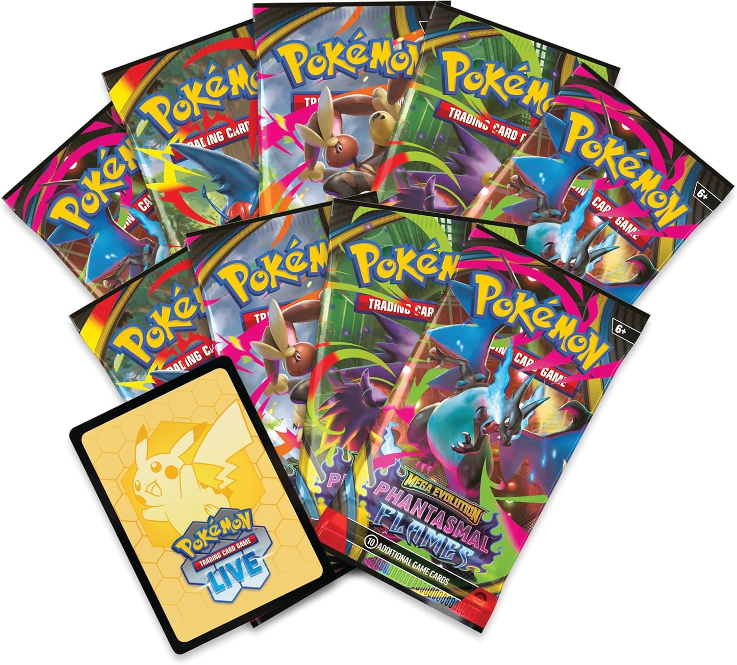 Pokémon TCG: Mega Evolution Phantasmal Flames Elite Trainer Box image 4
