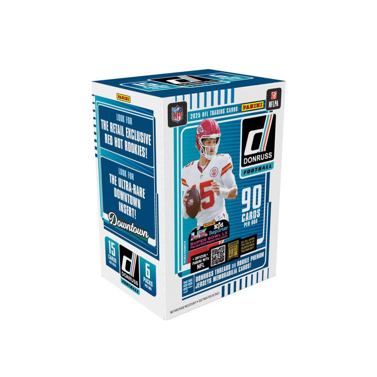 Panini 2025 NFL Donruss Football Trading Card Blaster Box image 0