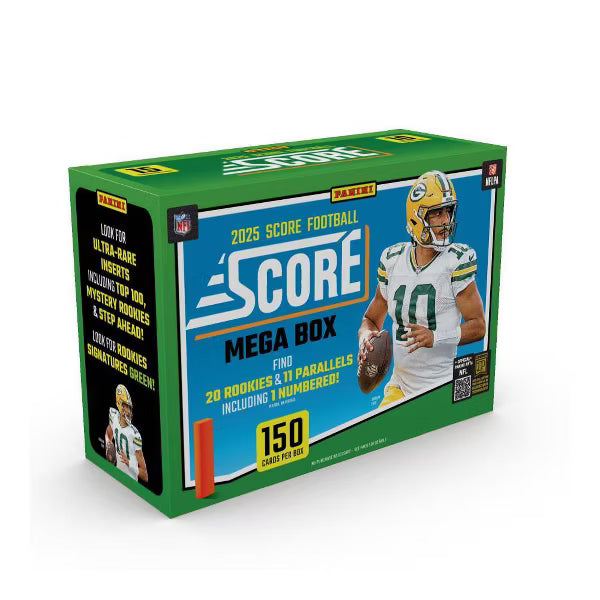 Panini 2025 NFL Score Football Trading Card Mega Box image 0