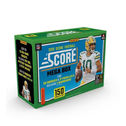 Panini 2025 NFL Score Football Trading Card Mega Box image 0