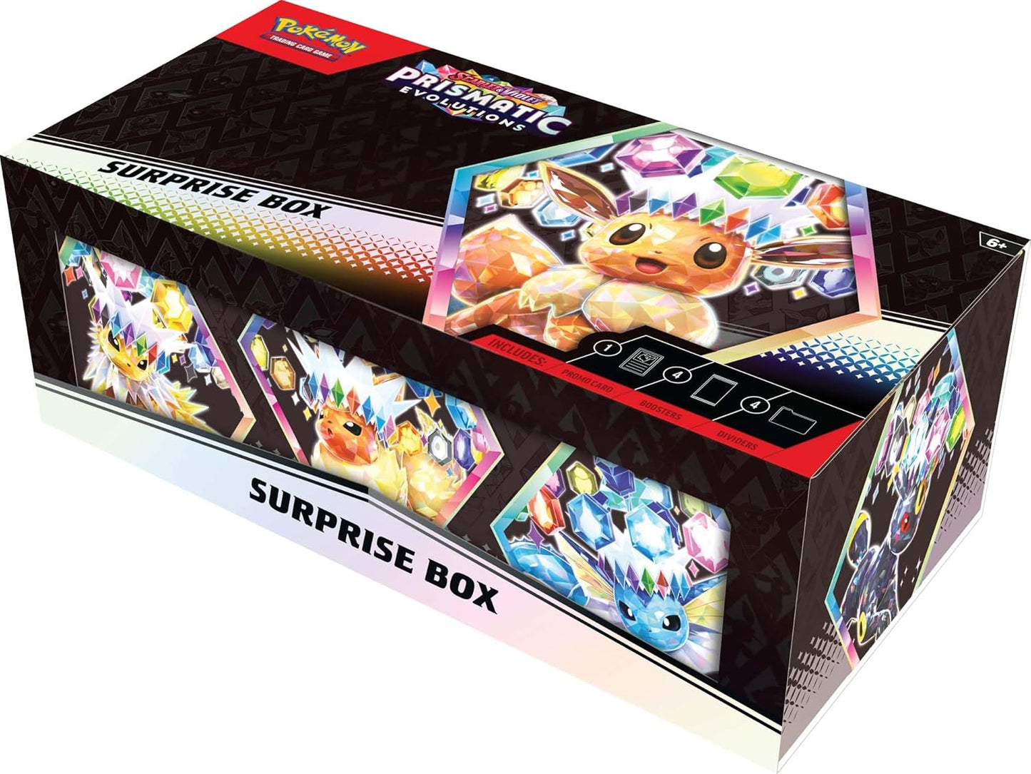 Pokémon TCG Scarlet & Violet 8.5 Prismatic Evolutions Surprise Box image 1
