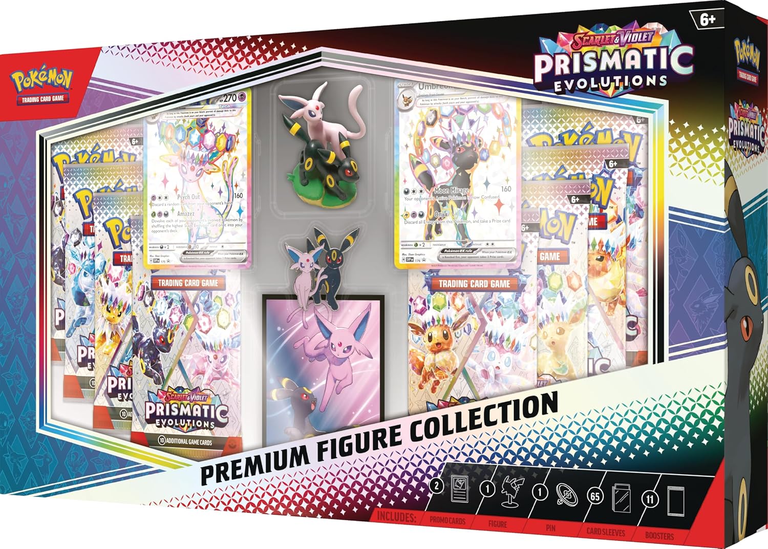 Pokémon TCG: Scarlet & Violet Prismatic Evolutions Premium Figure Collection image 0