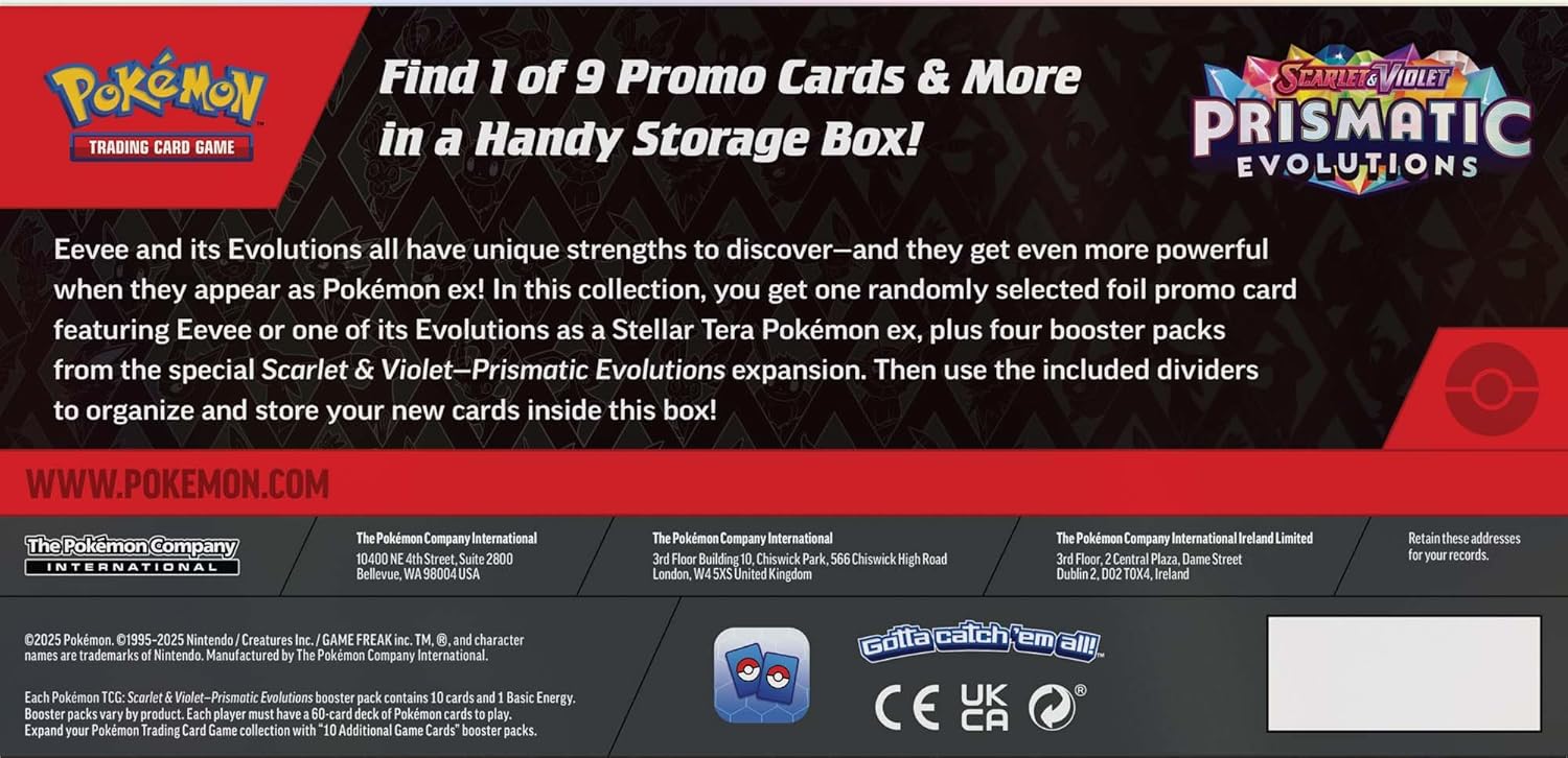 Pokémon TCG Scarlet & Violet 8.5 Prismatic Evolutions Surprise Box image 3
