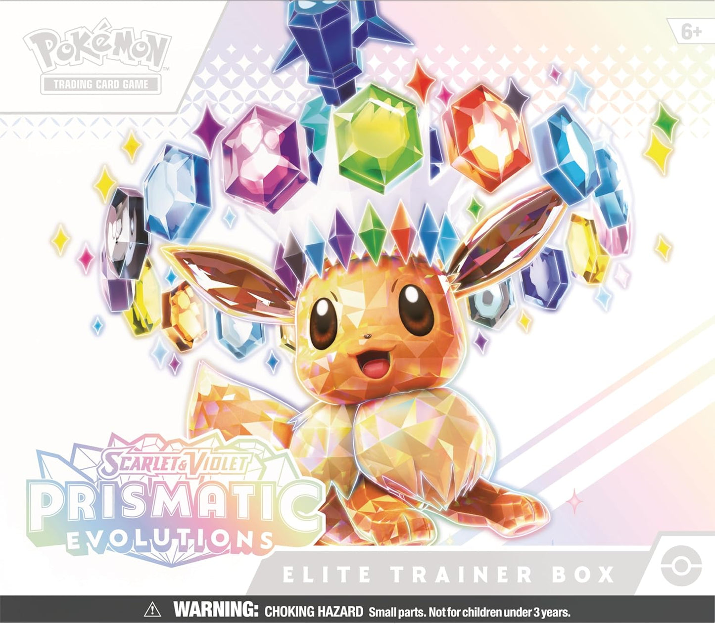 Pokémon Scarlet & Violet Prismatic Evolutions Elite Trainer Box image 0
