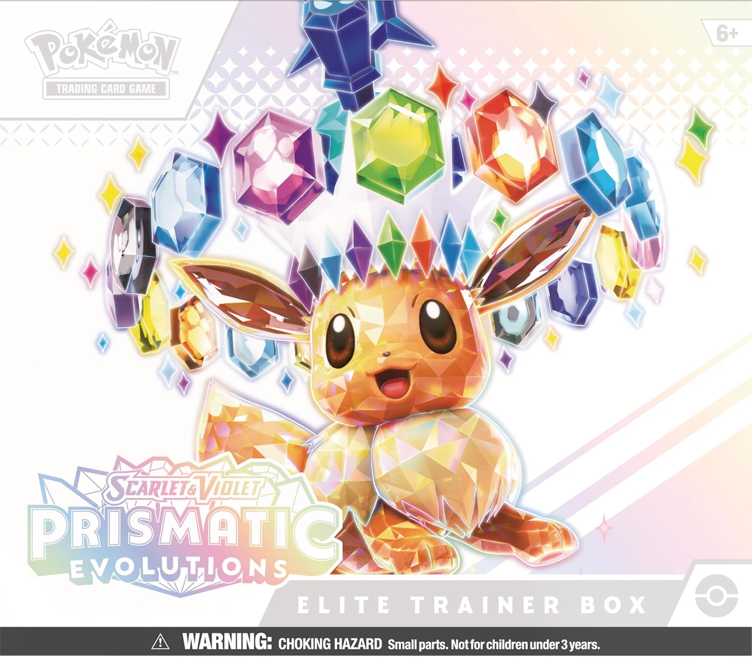 Pokémon Scarlet & Violet Prismatic Evolutions Elite Trainer Box image 0