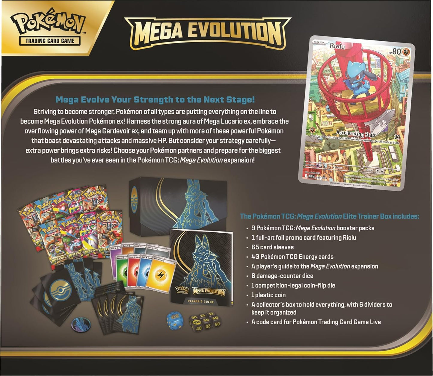 Pokémon TCG Mega Evolutions Elite Trainer Box image 3
