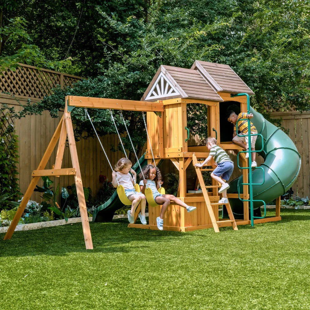 KidKraft Laurel Retreat Wooden Swing Set