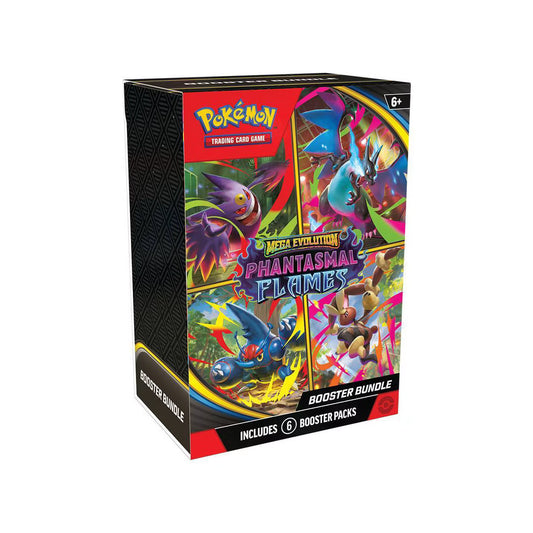 Pokémon TCG: Mega Evolution Phantasmal Flames Booster Bundle image 0