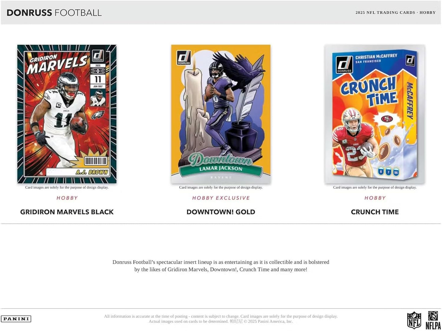 Panini 2025 Donruss Football Hobby Box image 4