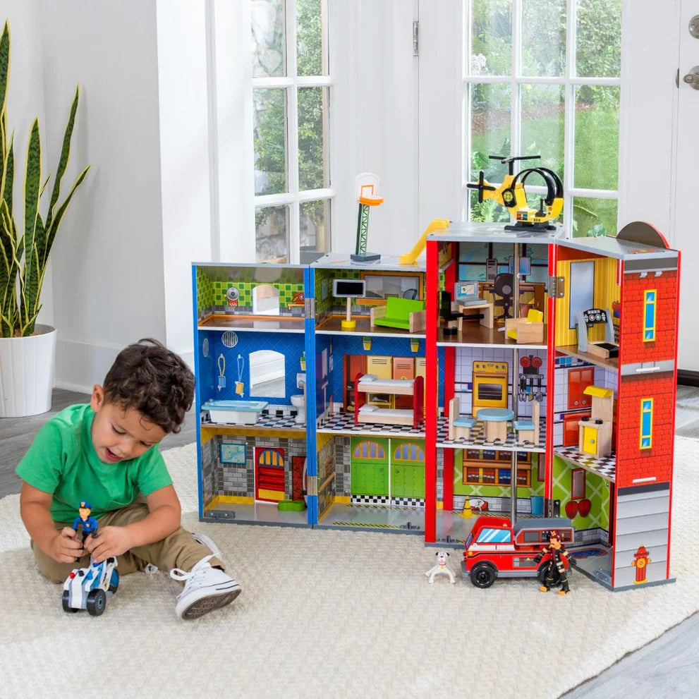 KidKraft Everyday Heroes Wooden Playset image 3