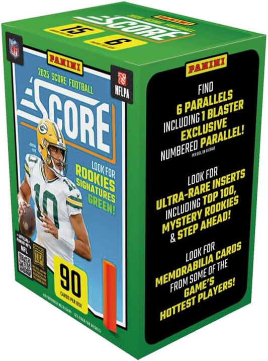 Panini 2025-26 Score NFL Football Blaster Box image 0