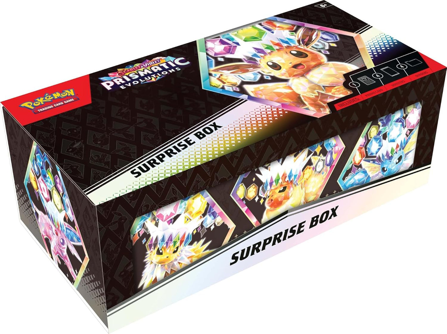 Pokémon TCG Scarlet & Violet 8.5 Prismatic Evolutions Surprise Box image 0