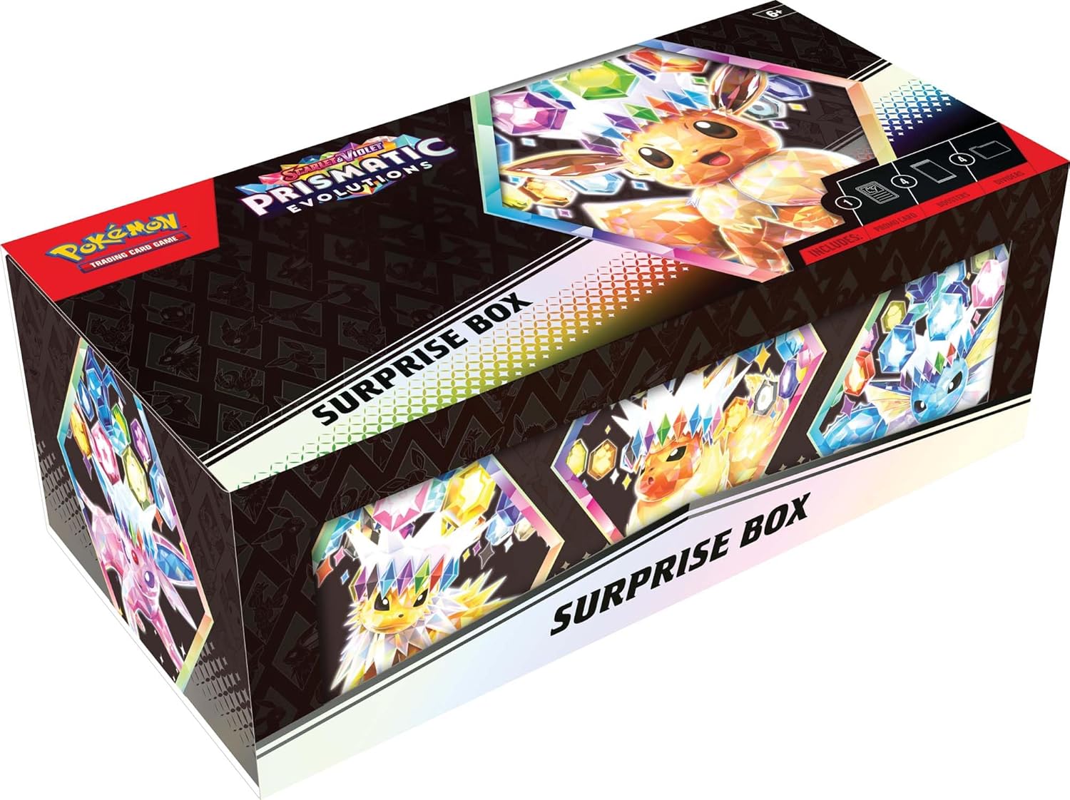 Pokémon TCG Scarlet & Violet 8.5 Prismatic Evolutions Surprise Box image 0