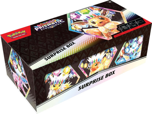 Pokémon TCG Scarlet & Violet 8.5 Prismatic Evolutions Surprise Box image 0