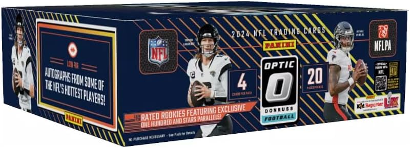 Panini 2024 Donruss Optic Football 20-Pack Retail Box Trading Cards image 0